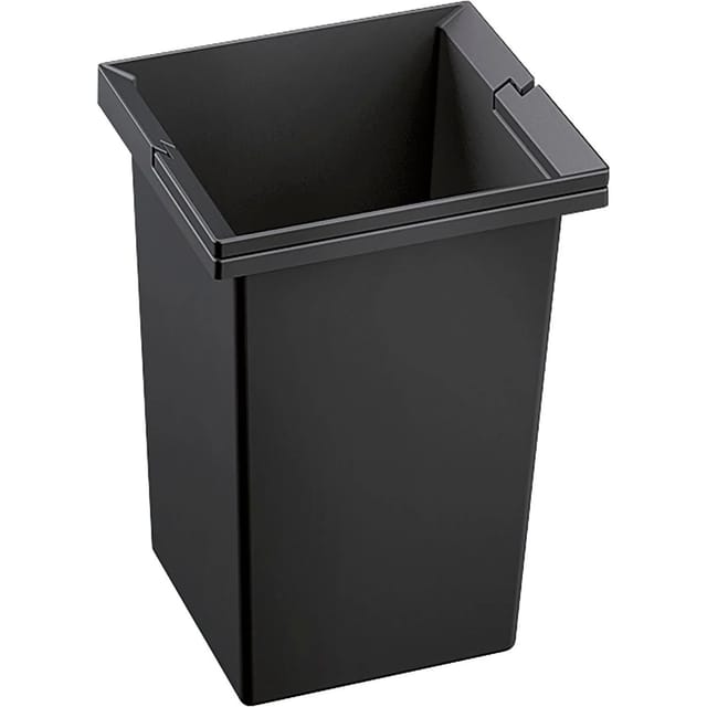 Abfallsammler 8 Liter Select - Mülleimer passend zu Einbaumülleimer Mülltrennsystem, Kunststoff anthrazit - Blanco