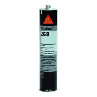 Flex 268 schwarz 300ml Kleb-& Dichstoff Schienenfahrzeug - Sika