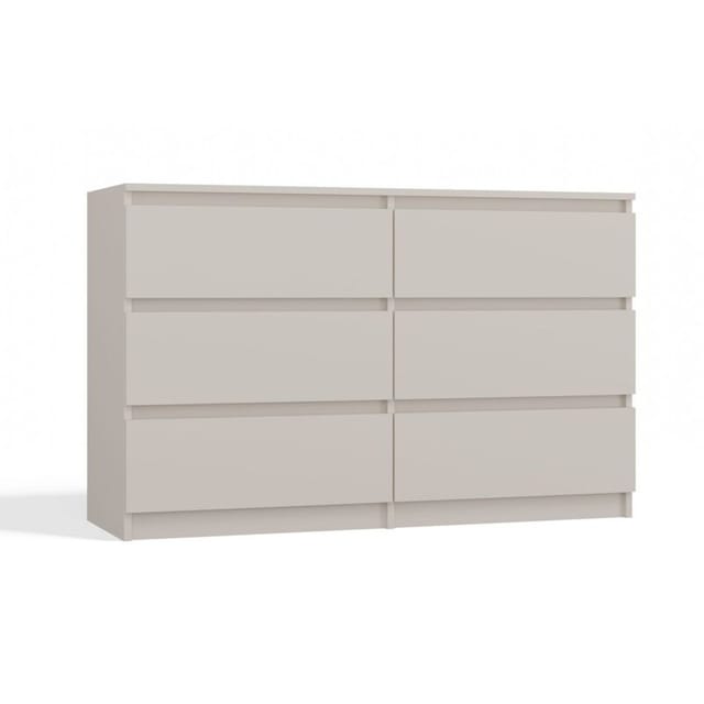 CDF Kommode Malwa M6 120 Farbe: Beige Schrank für Dokumente, Kleinigkeiten Ideal für Wohnzimmer, Schlafzimmer, Kinderzimmer, Jugendzimmer und Büro 6