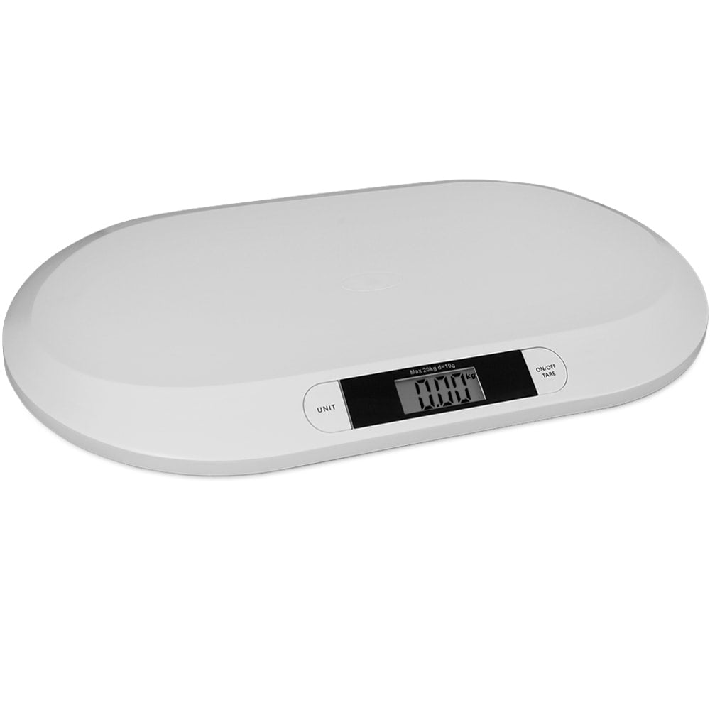 Digitale Babywaage, Max. 20 Kg, Tara-funktion & Automatische Abschaltung