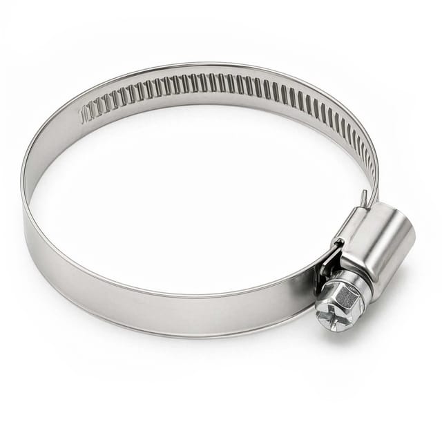 Wiltec - Schneckengewindeschelle W1 12mm Bandbreite 46-70mm Spannbereich verzinkt für Schläuche flexible Schlauchschelle