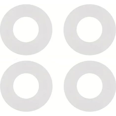 4 Stück Silikonkautschuk-dichtungsringe, Dichtung Für Wand-wc-spülungen, Gummimembran-unterlegscheiben Für Die Reparatur Von Spülventilen