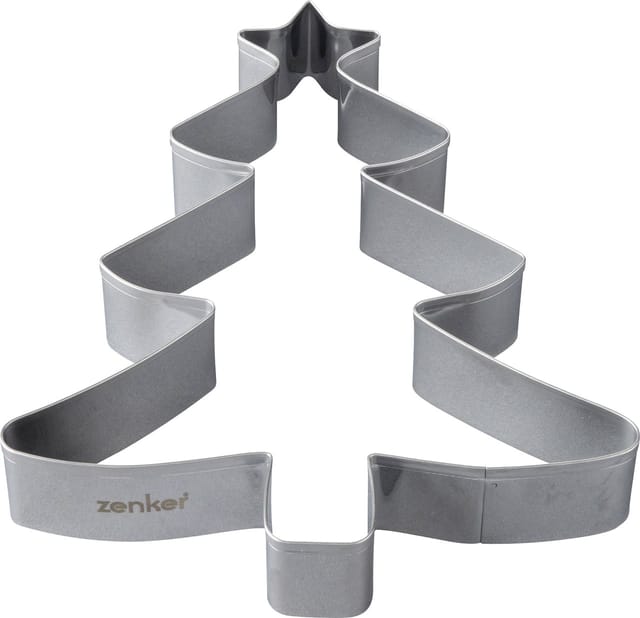 Zenker - Ausstecher xxl Tannenbaum 16,8 x 13,8 x 2,6 cm Ausstechform Plätzchenform