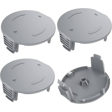 Satz Mit 4 Spulenabdeckungen Für Bosch Universal Grasscut 18, 18v-26, 18-230 Rasentrimmer, Teilenummer 1600a01r5j