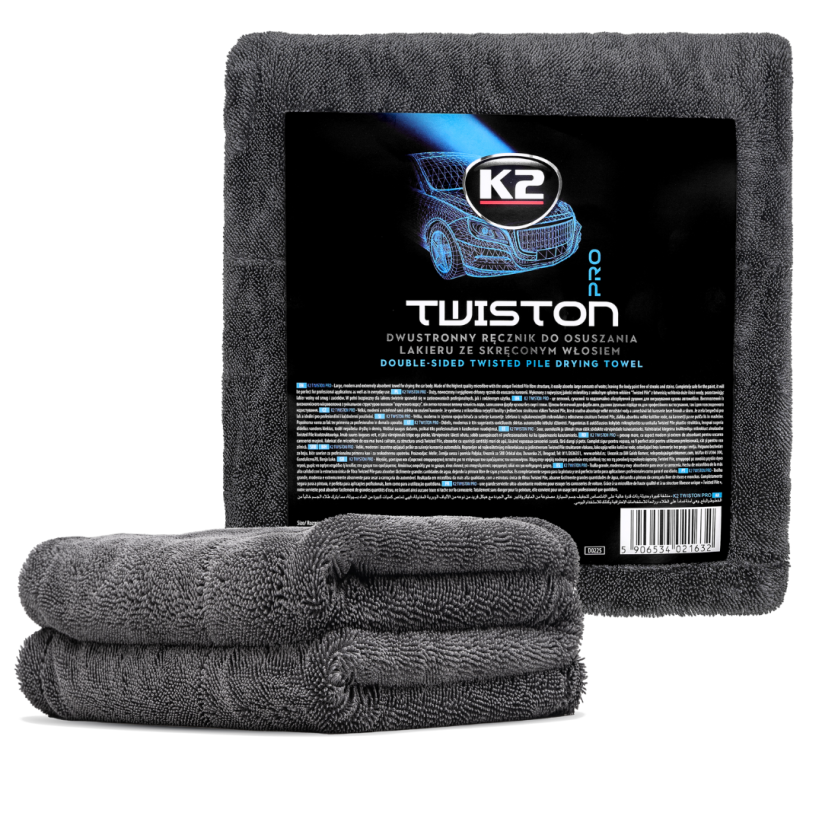 021632 K2 D0225 Twiston Doppelseitiges Nagellack-trockentuch 60x90cm