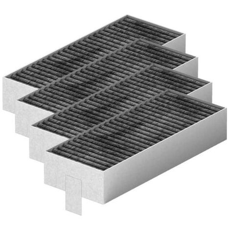 Lot Von 4 Aktivkohlefiltern Für Heißluftansauger Siemens Hz9vrcr0 17004796 / Bosch Hez9vrcr0 17004805 / Neff Z821vr0 17004806 / Gaggenau Ca282111 / Constructa Cz9vrcr0