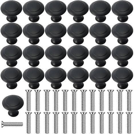 Klvgtifs Pu - Packung Mit 25 Möbelgriffen Für Badezimmer-, Schrank- Und Kommodentüren (30 Mm)