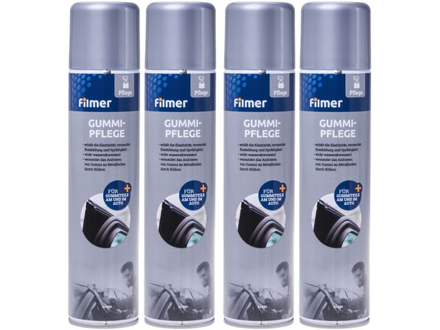 Gummipflege 60.089, 300 ml, 4 Stück - Filmer