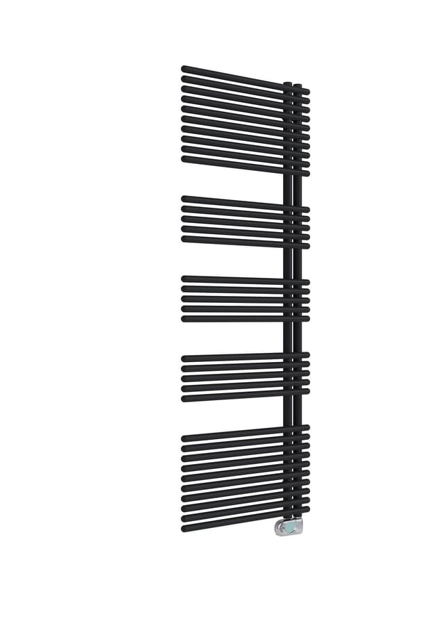 Elektrodesignheizkörper E-Wien, Mattschwarz 170,8 x 60 cm