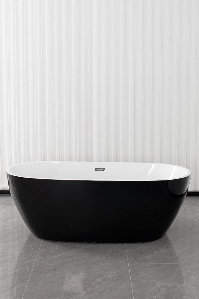 Freistehende Badewanne CUBA 170x75x58 cm