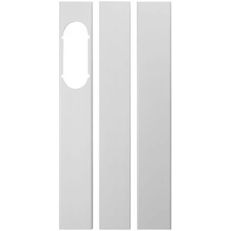 190 Cm Fensterschiebe-set – Zubehör Für Mobile Klimaanlagen – Verstellbar Und Mit Verschiedenen Modellen Kompatibel – Weißes Pvc