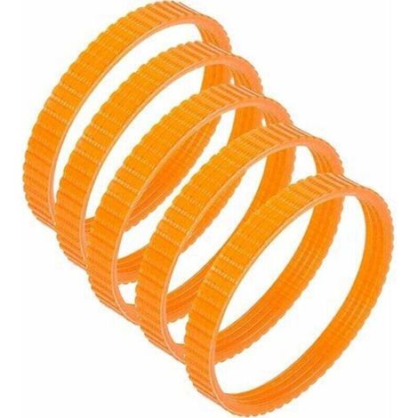 Satz Mit 5 Antriebsriemen Für 9,6-mm-elektrohobel, Kompatibel Mit Orange 1900b