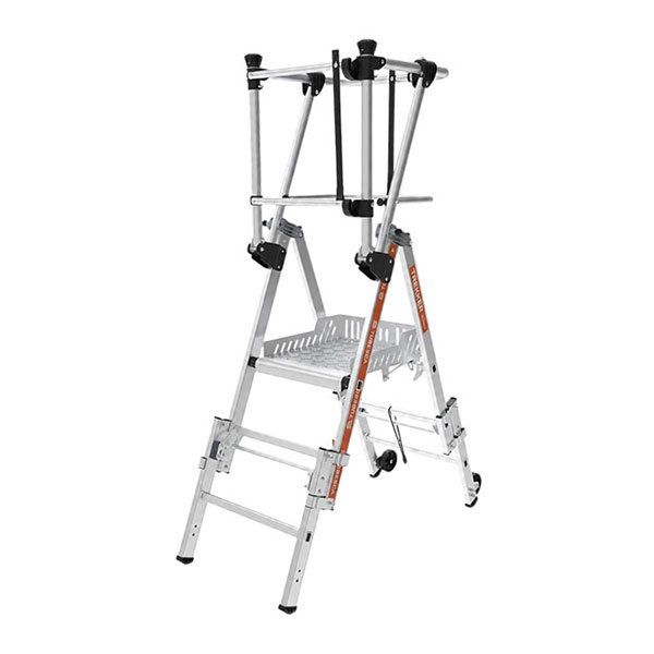 Teleskopische Stehleiter 2 Bis 3 Stufen - Max. Arbeitshöhe 2.68m - 2274350