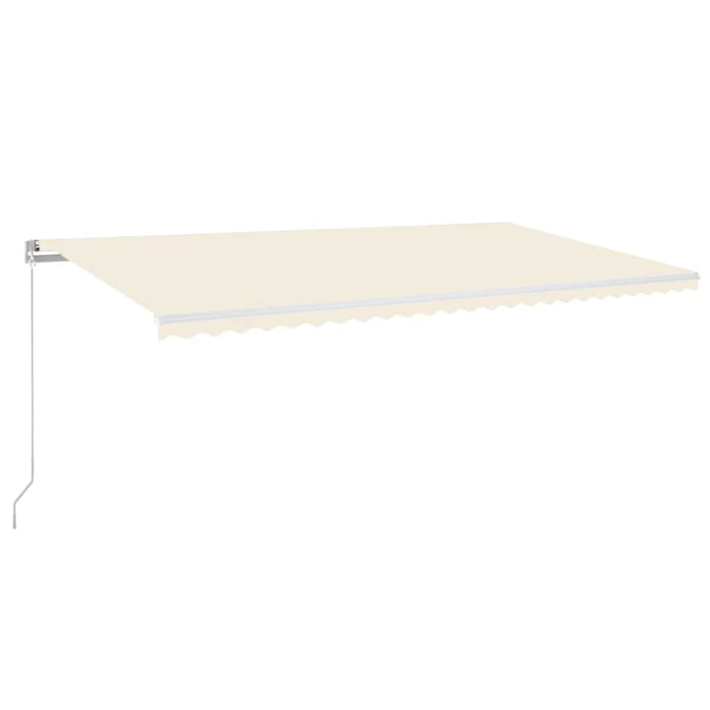 Maison Exclusive - Ausziehbare Markise Creme 600 X 300 Cm Stoff U