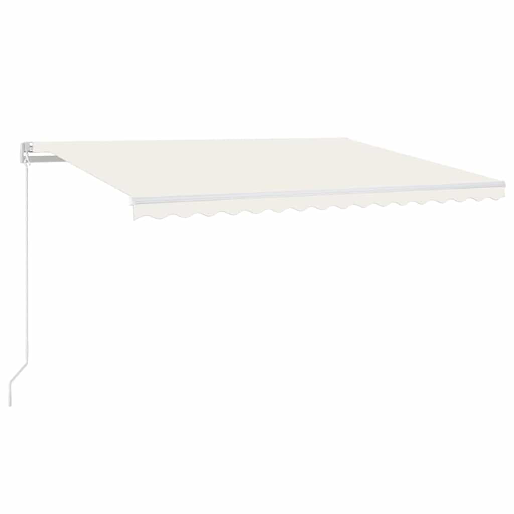 Maison Exclusive - Ausziehbare Markise Creme 400 X 300 Cm Stoff U