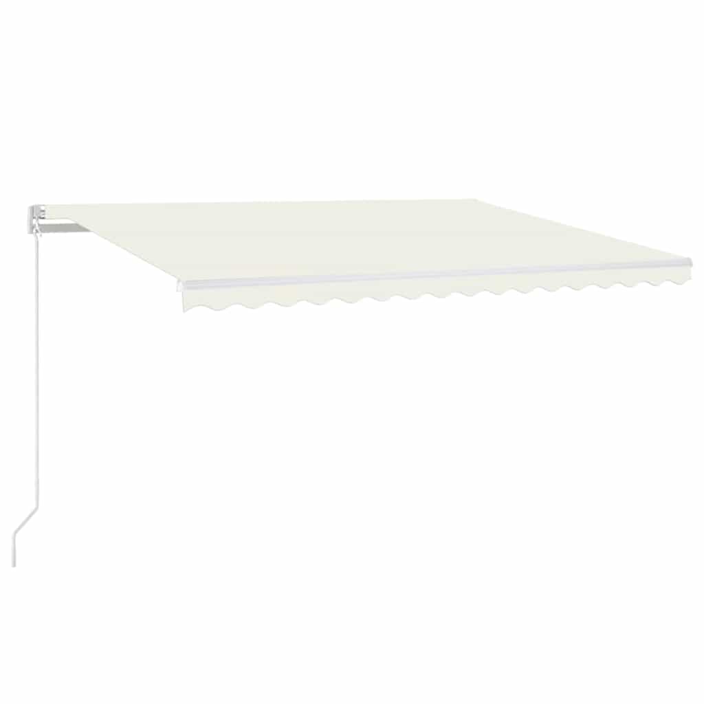 Maison Exclusive - Ausziehbare Markise Creme 400 X 350 Cm Stoff U