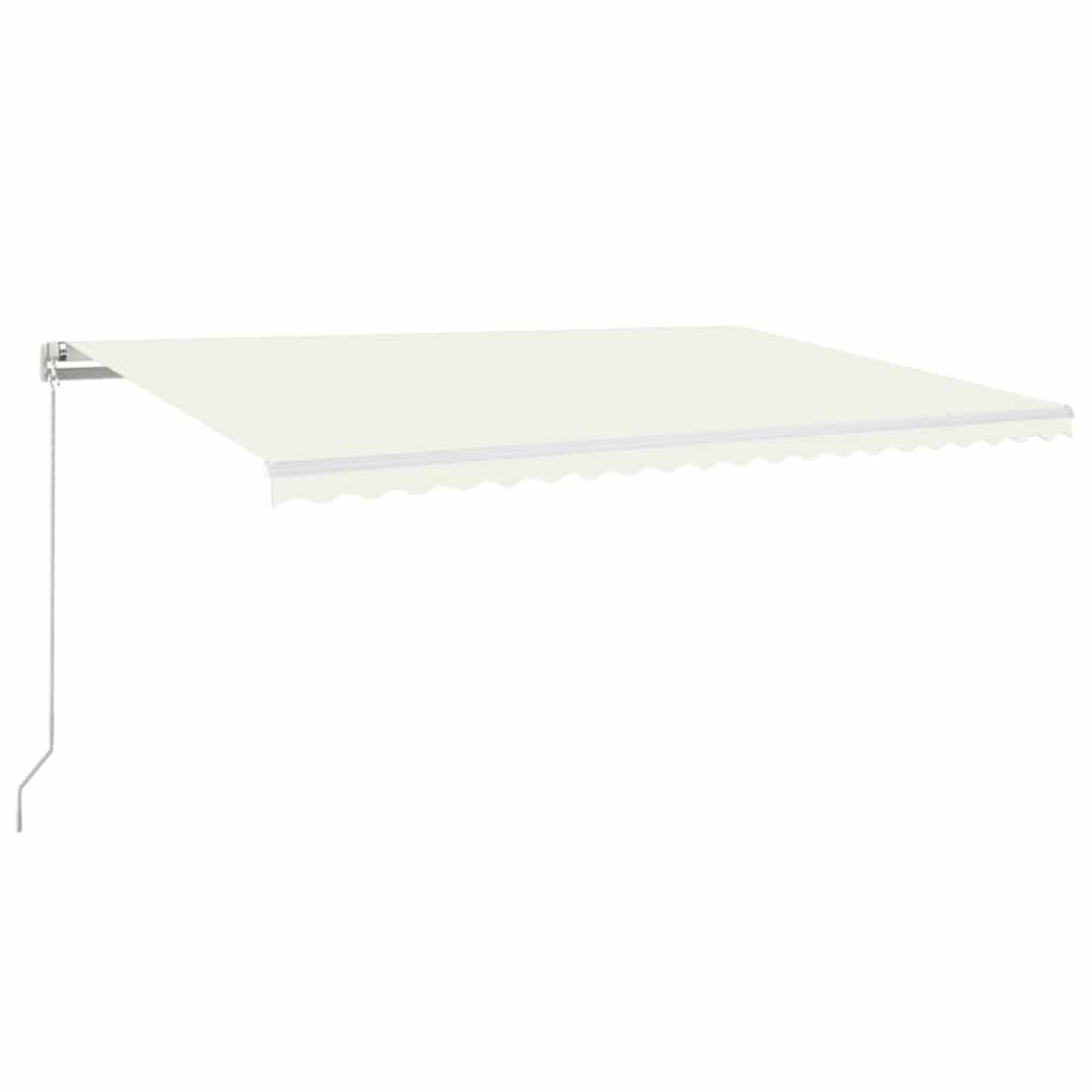 Maison Exclusive - Ausziehbare Markise Creme 500 X 300 Cm Stoff U