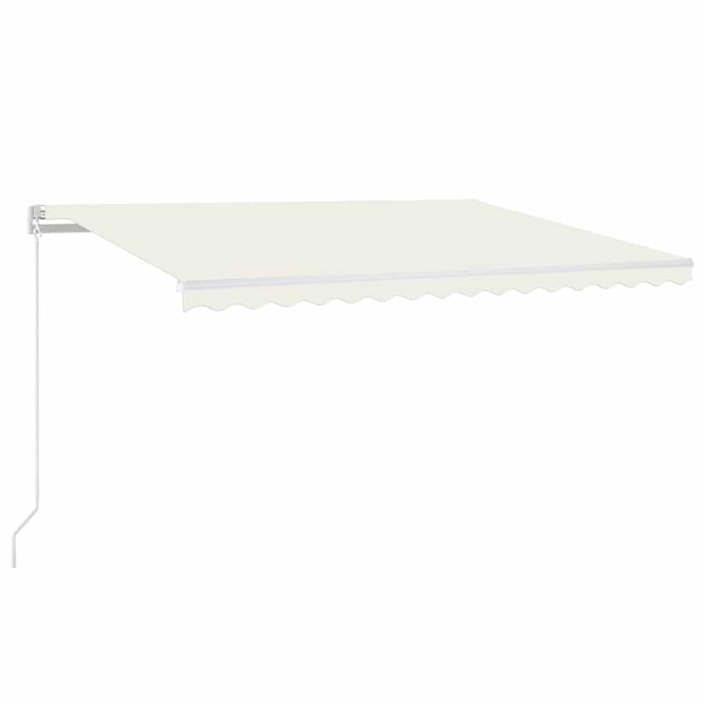 Maison Exclusive - Ausziehbare Markise Creme 450 X 350 Cm Stoff U