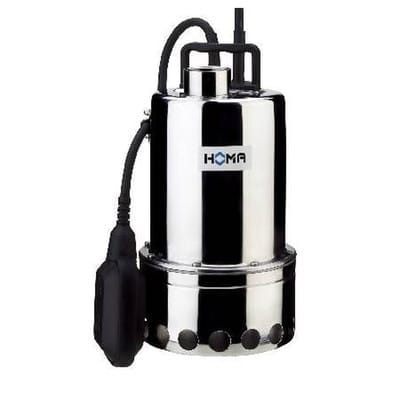 Homa Edelstahl Tauchpumpe CR 360 V WA für Klar- u Schmutzwasser
