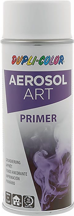 European Aerosols - dupli-color 158995 Grundierspray aerosol Art weiß 400 ml