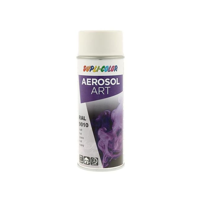 Dupli-color 741548 Buntlackspray aerosol Art reinweiss matt ral 9010 400 ml