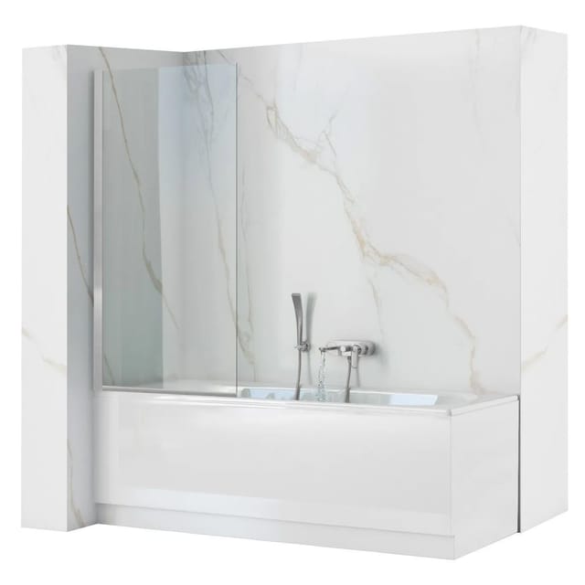REA - badewanneaufsatz lagos fix 80 chrome