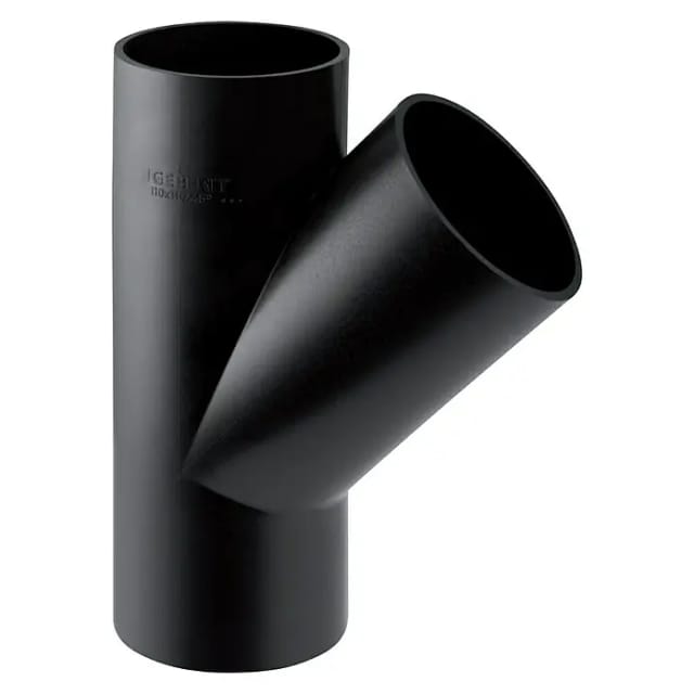 Geberit PE Abzweig 45 Grad, d 56mm, d1 50mm