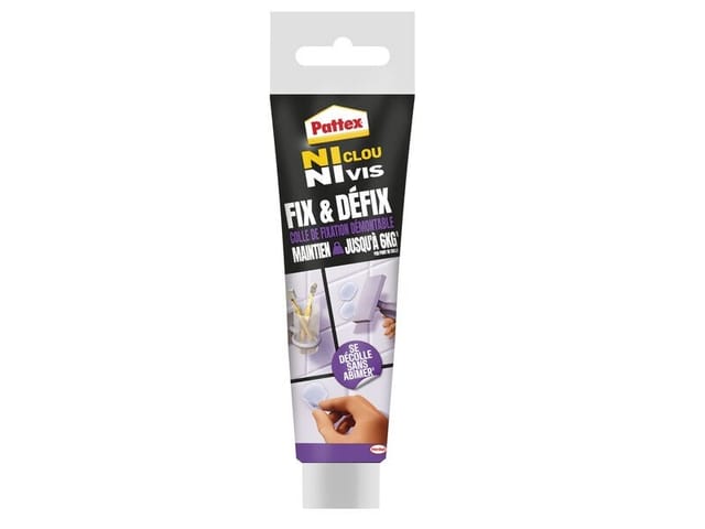 Befestigungskleber Pattex weder Nagel noch Schraube Fix & Defix Tube 44g Pattex