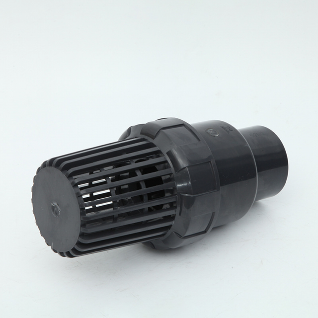 Cyslmuk - 1 stück UPVC-Kugelbodenventil mit Saugkugel-Rückschlagventil 32-mm-Rückschlagventil PVC-Schwimmbadpumpenfilter