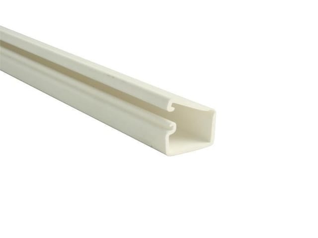 Kopp - Mini Kabelkanal 2 m 12 x 7 mm weiß Selbstklebend Kabelleiste