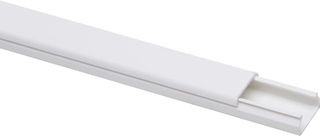 Kopp Kabelkanal 2 m 10 x 20 mm Weiß Kabelleiste mit Trennsteg