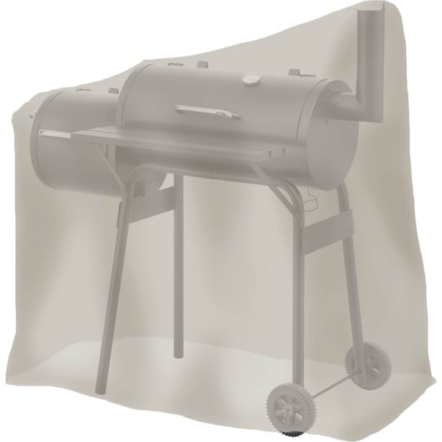 Universal Abdeckhaube für Smoker Polyester Schutzhülle Abdeckplane klein - Tepro