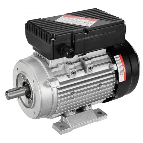 0,75 Kw Elektromotor 1400 U/min, Ac 220–240 V, 5,45 A, 80, B34-rahmen, Luftkompressormotor Einphasig, 19 Mm Keilwelle, Rechts-/linkslauf Für Landwirtschaftliche Maschinen Und Allgemeine Geräte