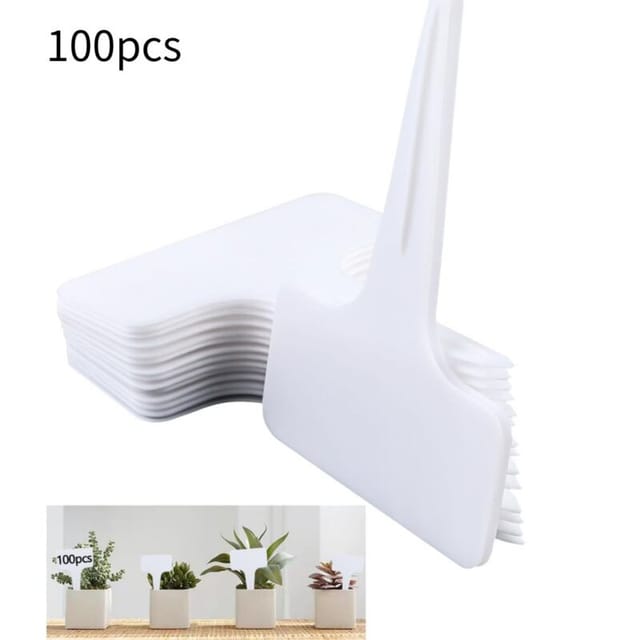 YMYNY Set mit 100 Etiketten für Pflanzen, Etikette-Potager, Etikette-Garten-Außenetiketten. Ideal für Gärten, Fensterbänke oder Ferme.