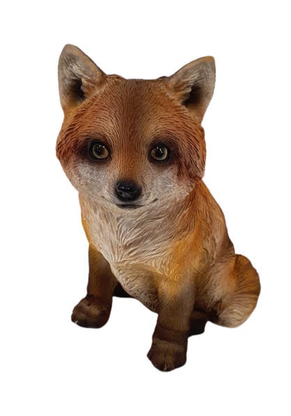 Dekofigur Fuchs klein 23 x 11 x 14 cm Gartenfiguren