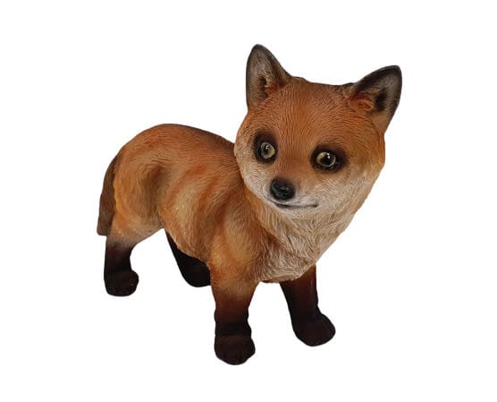 Dekofigur Fuchs stehend 21 x 8 x 26 cm Gartenfiguren