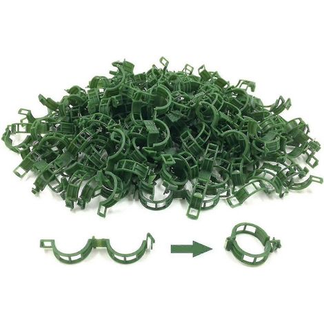 200 Pflanzenclips, Darunter Tomatenclips Und Rankgitterclips, Geeignet Für Gurken, Blumen, Kürbisse Und Kletterpflanzen.
