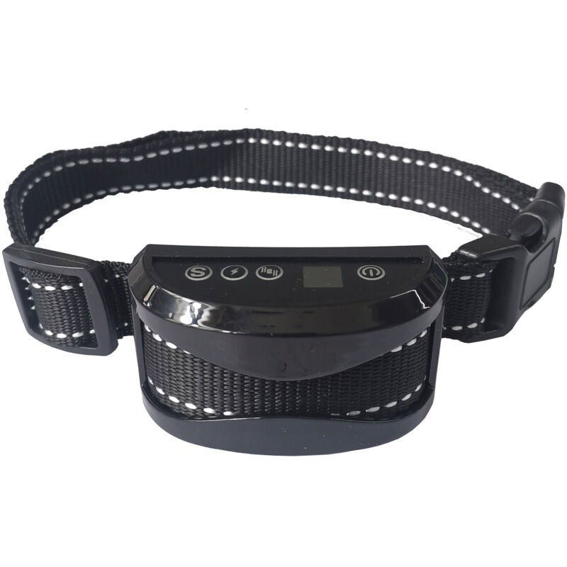 Crezuo Smart Anti-collar Halsband, Wiederaufladbares Ultraschall-trainingshalsband, Wasserdichtes Vibrationskontrollhalsband Für Hunde-crezuo