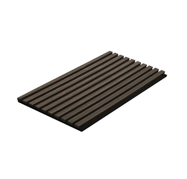 HOME DELUXE Akustikpaneel SONIC Smoked Oak - 80 x 40 cm Holz Akustikpaneele Wandpaneel Akustik