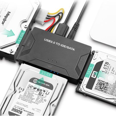 Usb Ide 3.0 Zu Sata Ide Kombi-konverter Für Festplatten