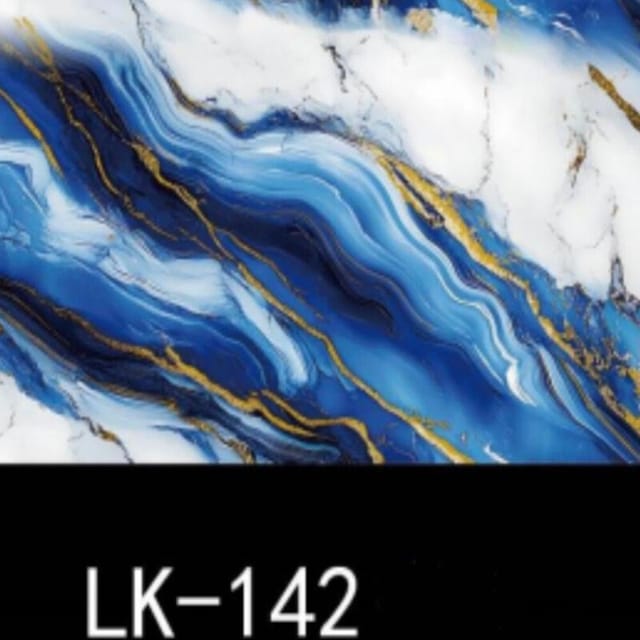 Trade Shop - copy of KLEBEPLATTE MARMOR-EFFEKT GOLD TÜRKIS ADER 120X300CM WÄNDE SPITZENRÜCKWÄNDE -