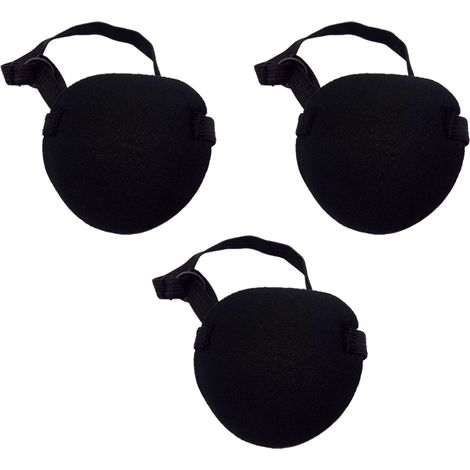Verstellbare Schwarze Schlafmaske – Für Augenrehabilitation Und Schlaf – 1 Stück
