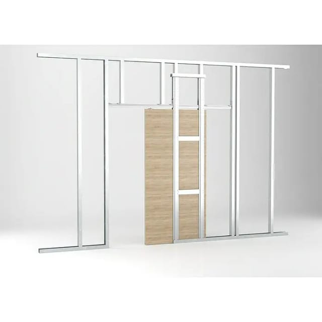 Knauf Schiebetürsystem Pocket Kit Easy Standard für Holz- und Glastürblatt CW 100 Schiebetür