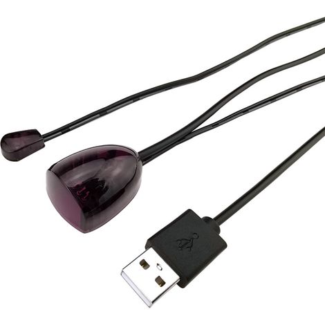 Infrarot-verlängerungskabel – Usb-ir-repeater – Für Blu-ray-player, Dvd-decoder, Audio-/video-receiver – 1 Stück