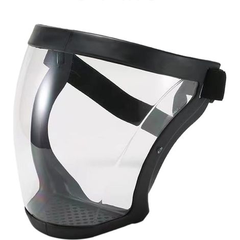 Transparenter, Verschleißfester Polycarbonat-gesichtsschutz. Stilvoller, Vollflächiger Schutz.