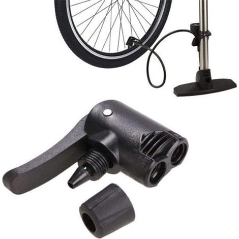 Doppelventiladapter – Für Presta- Und Schrader-ventile – Universelle Luftpumpe Für Fahrräder Und Aufblasbare Artikel – 1 Stück