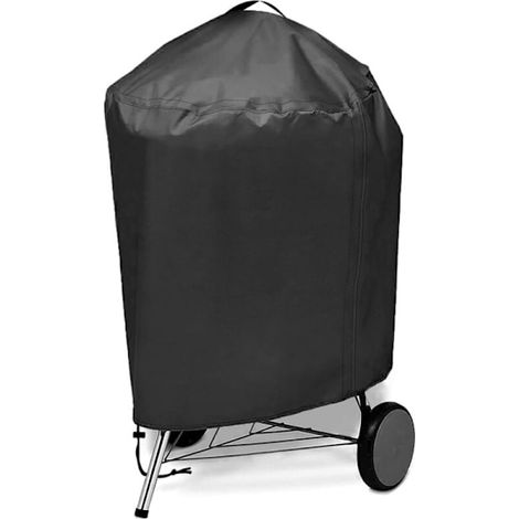 Abdeckung Für Weber 57cm Rundgrill, Aus Wasserdichtem 420d Oxford-gewebe Für Den Außenbereich (φ71 X 68 Cm)