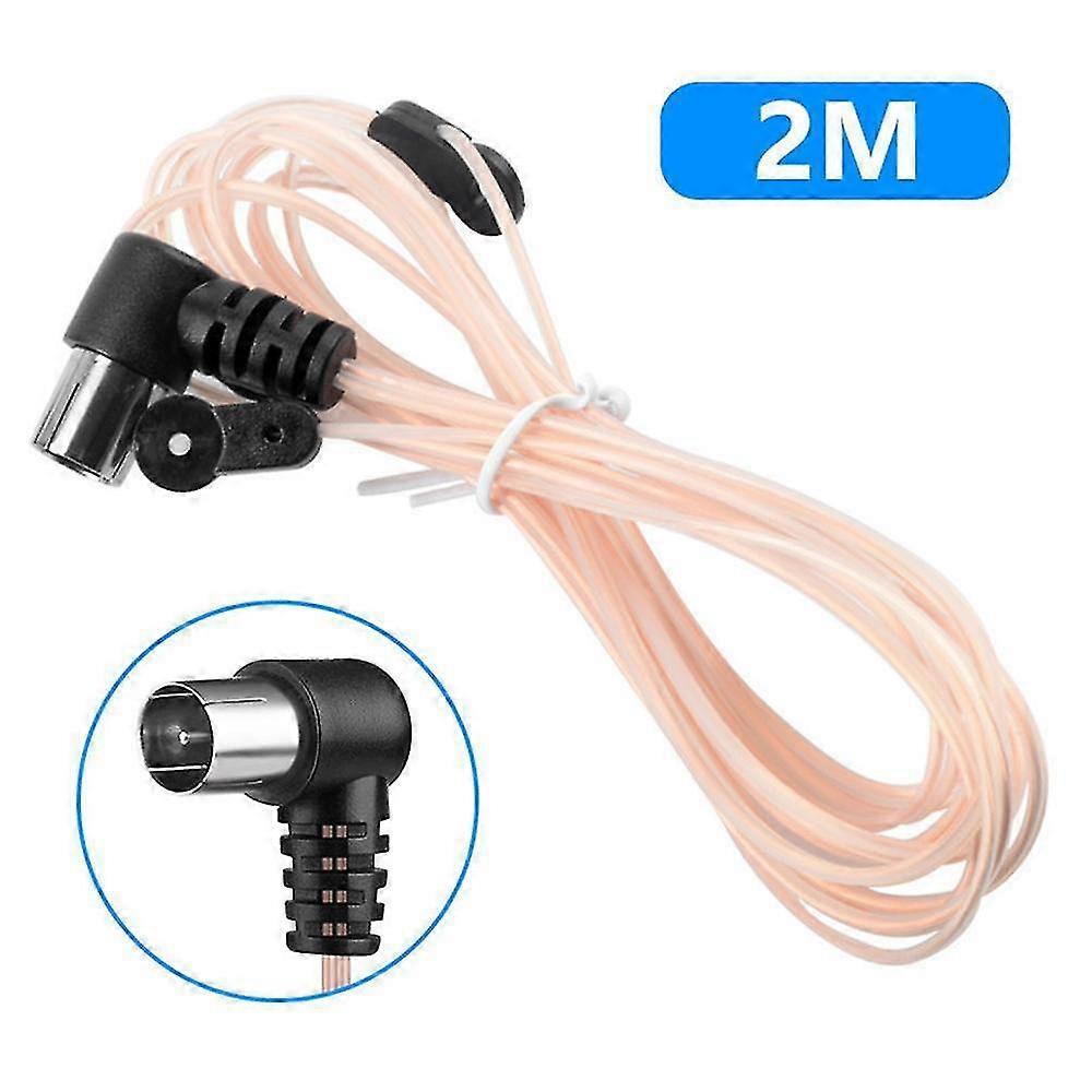 Fm-antenne Für Stereo-zimmerreceiver, 75-ohm-f-stecker