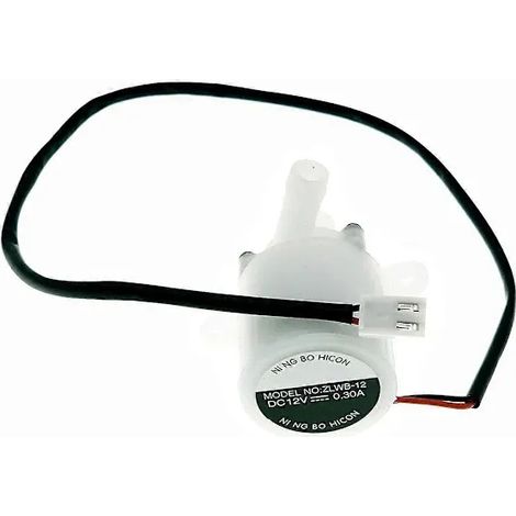 Wasserpumpe Für Mini-eiswürfelbereiter Zlwb-12 Hzb-12a/25bf, Kompatibel Mit Eiswürfelbereitern Hzb-50/hzb-80/hzb-13f, Weiß -fa-