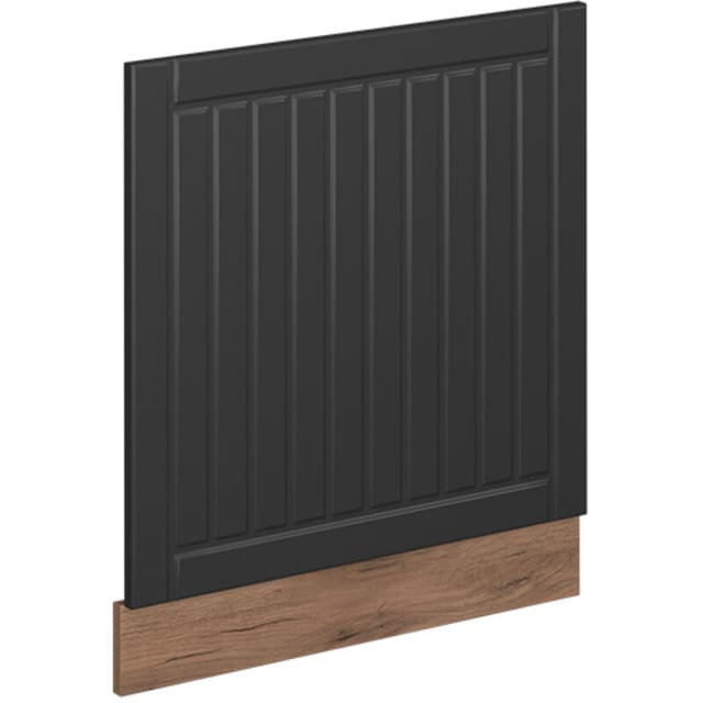 Frontblende Fame-Line, Dunkelgrau, 60 cm ohne Arbeitsplatte, Vicco